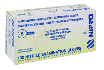 Guante descartable de nitrilo (pequeño)