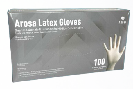 Guante látex