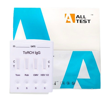 ToRCH IgG/IgM combo rapid test cassette (WB/S/P) 15T/Kit