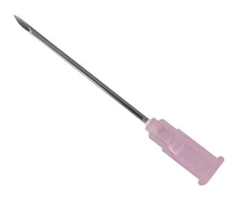 Aguja hipodérmica 18G x 1-1/4 plgs.