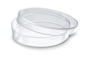 Caja Petri ventilada 1 compartimiento 94x16