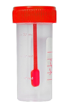 Colector heces con paleta, no estéril