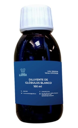 Diluyente de glóbulos blancos 100ml