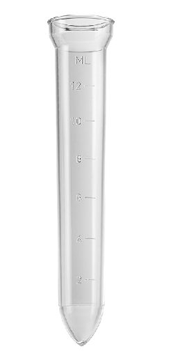 Tubo de ensayo fondo cónico