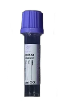 Microtubo 0.5ml con EDTA tapa morada